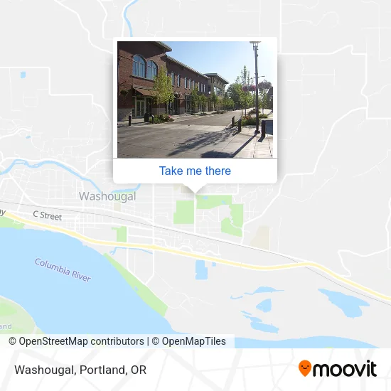 Washougal map