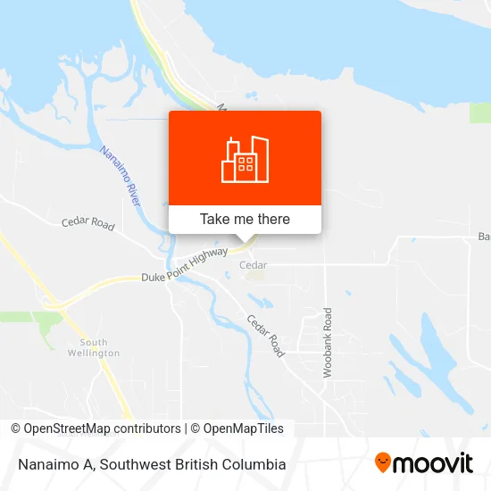 Nanaimo A map
