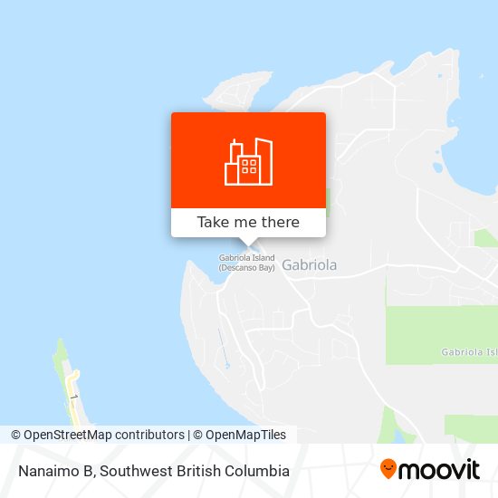Nanaimo B map