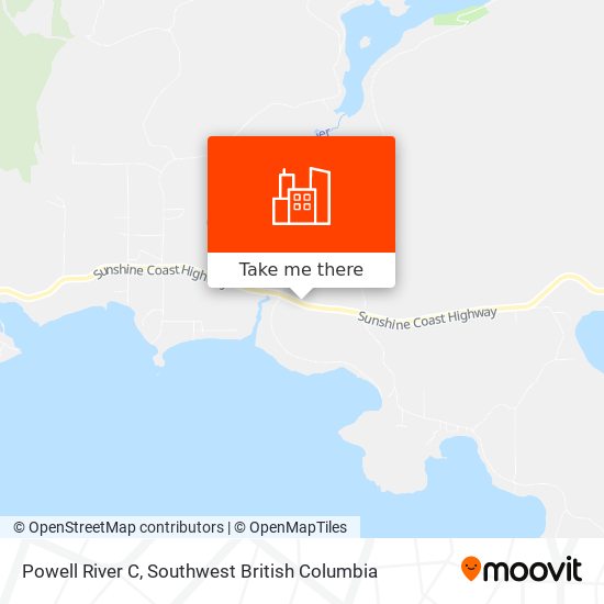 Powell River C map