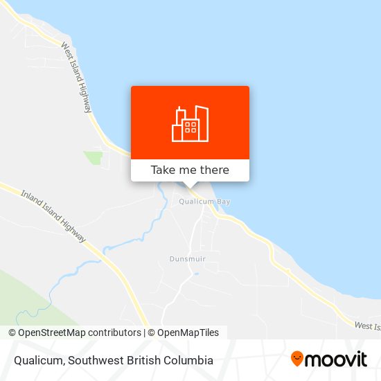 Qualicum map