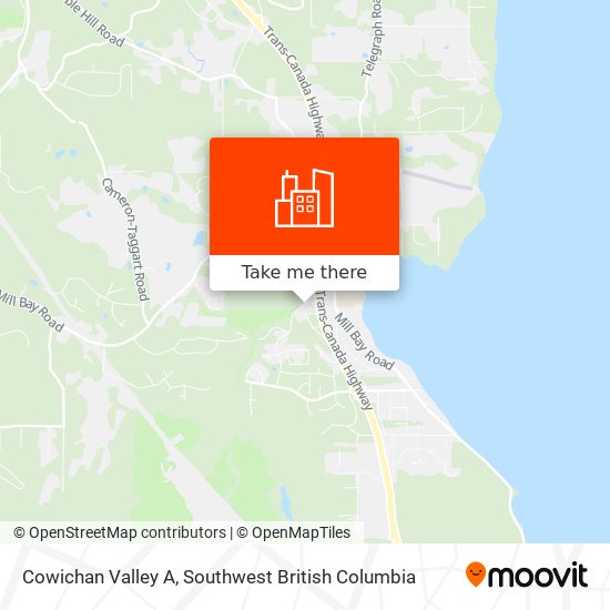 Cowichan Valley A map