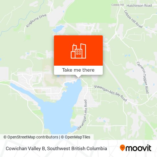 Cowichan Valley B map