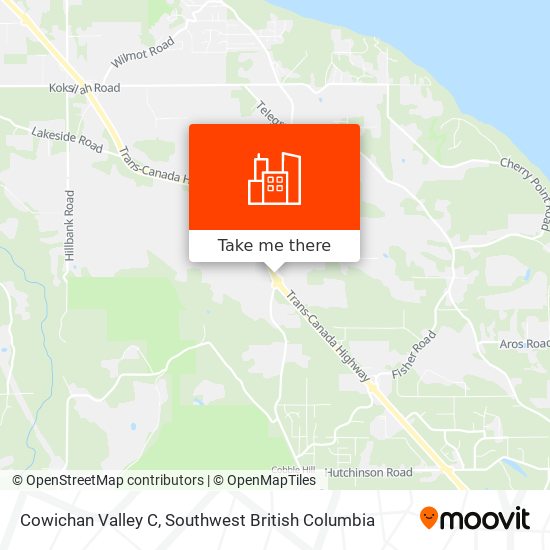 Cowichan Valley C map