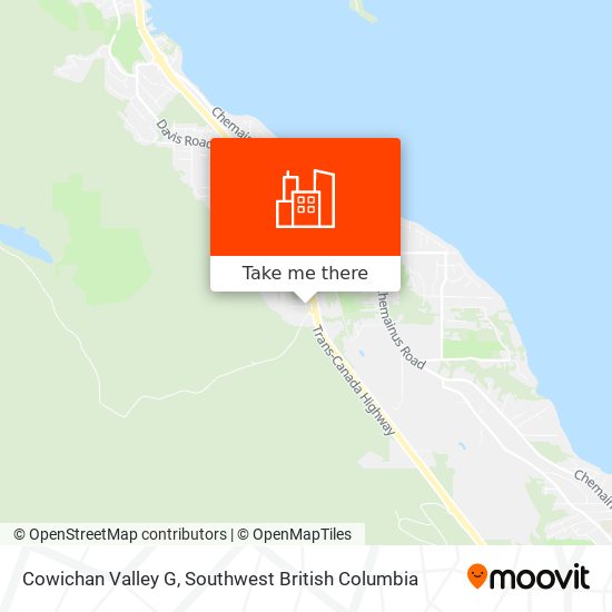 Cowichan Valley G map