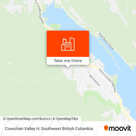Cowichan Valley H map