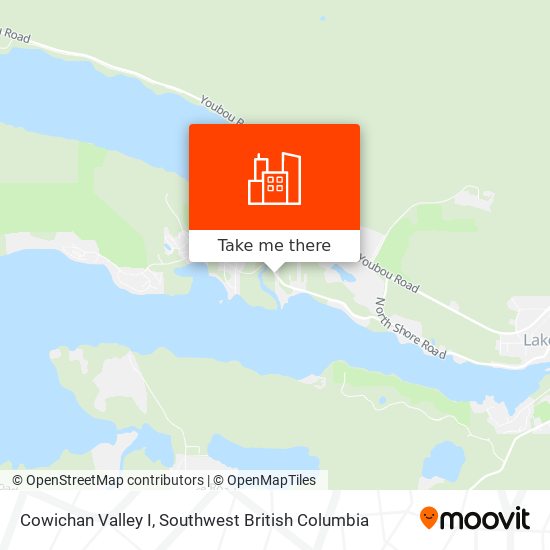 Cowichan Valley I map