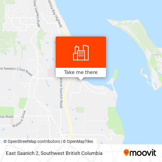 East Saanich 2 map