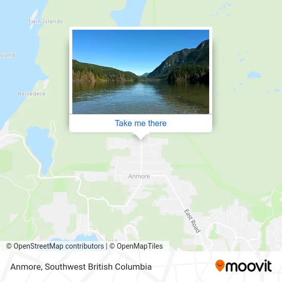 Anmore map