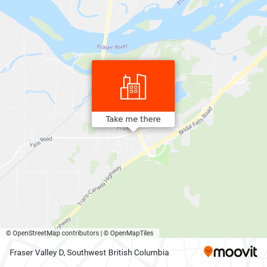 Fraser Valley D map