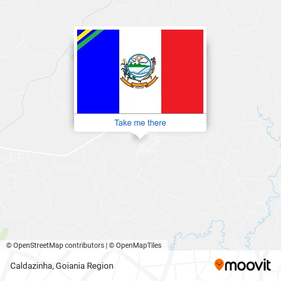 Caldazinha map