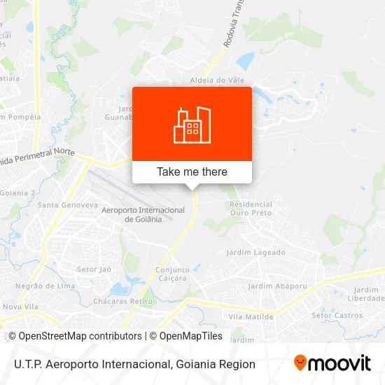U.T.P. Aeroporto Internacional map