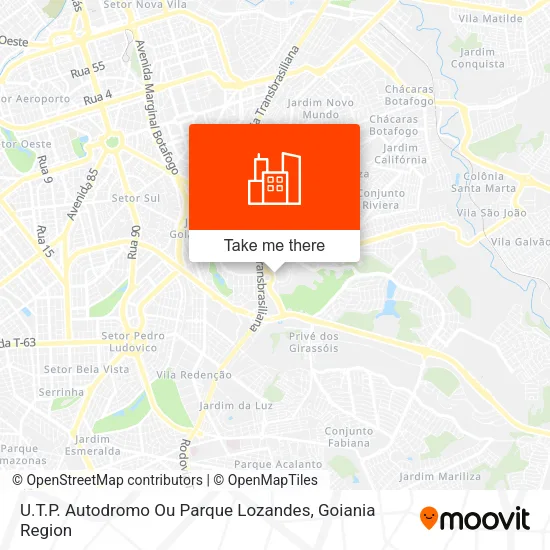 U.T.P. Autodromo Ou Parque Lozandes map