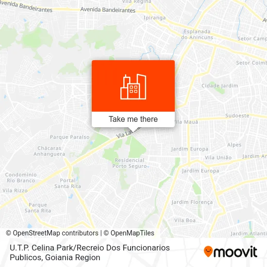 U.T.P. Celina Park / Recreio Dos Funcionarios Publicos map