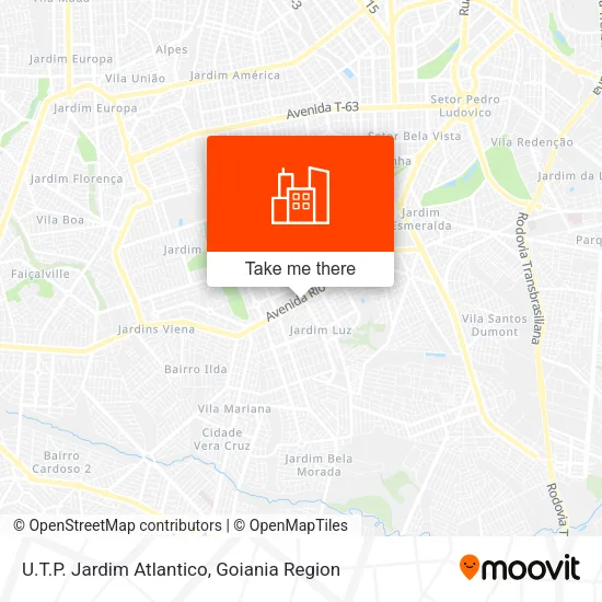 U.T.P. Jardim Atlantico map
