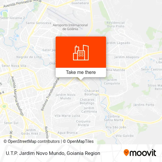 U.T.P. Jardim Novo Mundo map