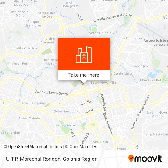 U.T.P. Marechal Rondon map