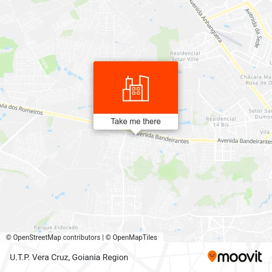 U.T.P. Vera Cruz map