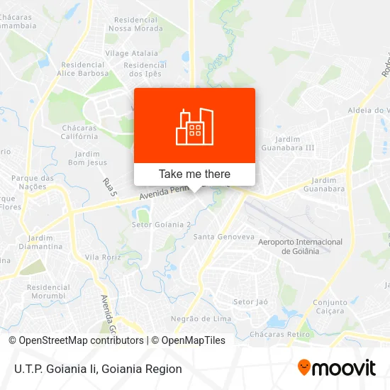U.T.P. Goiania Ii map