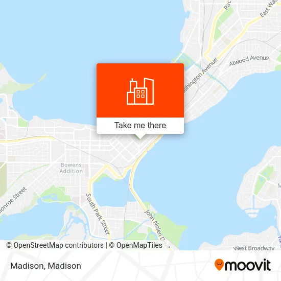 Madison map