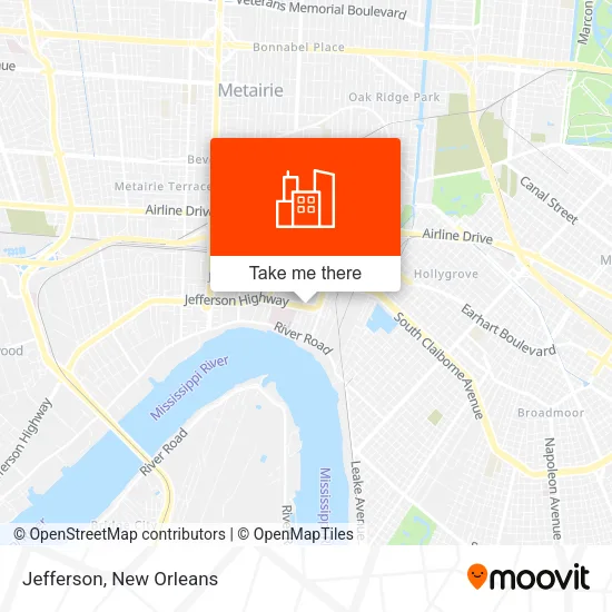 Jefferson map