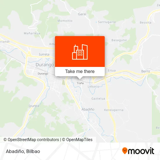 Abadiño map