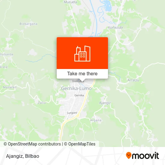 Ajangiz map