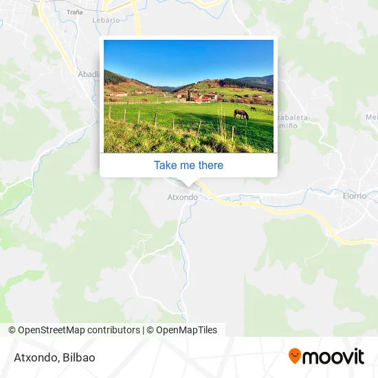 Atxondo map
