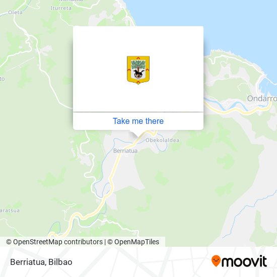 Berriatua map