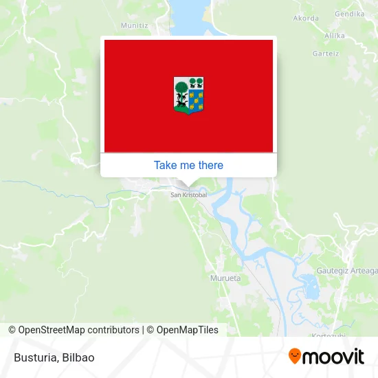 Busturia map