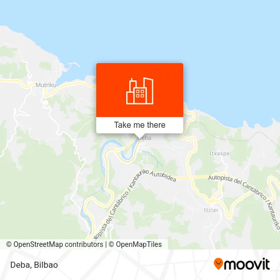 Deba map