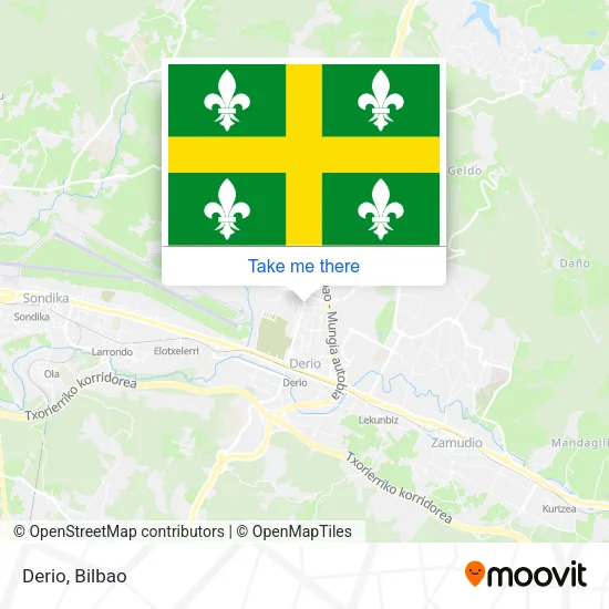 Derio map