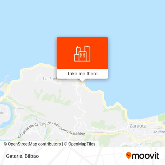 Getaria map