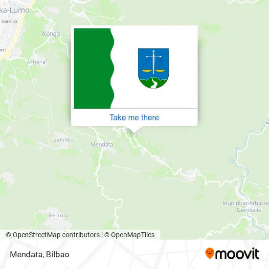 Mendata map