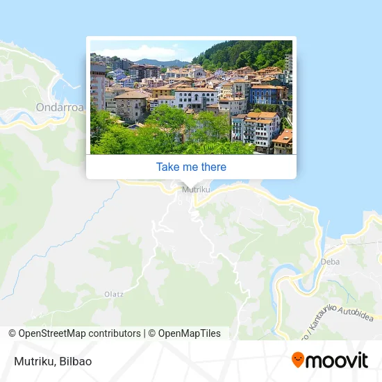 Mutriku map
