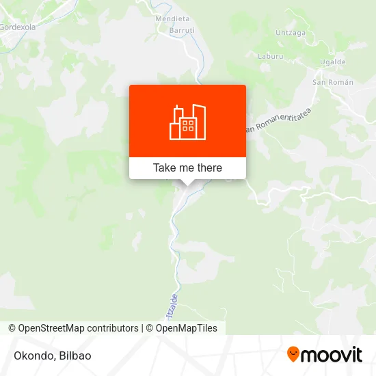 Okondo map