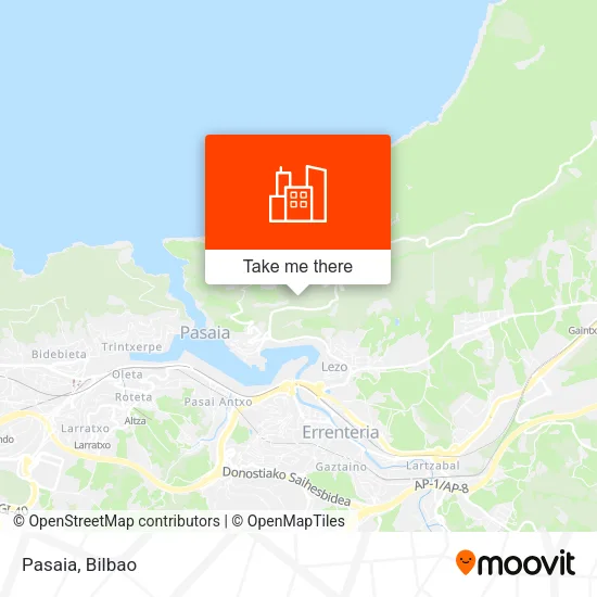 Pasaia map