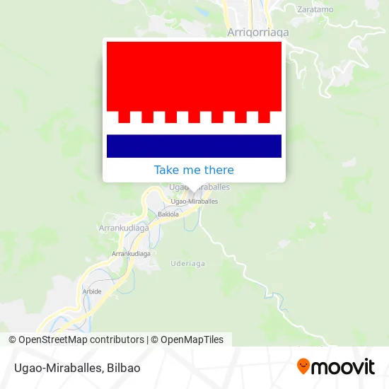 Ugao-Miraballes map