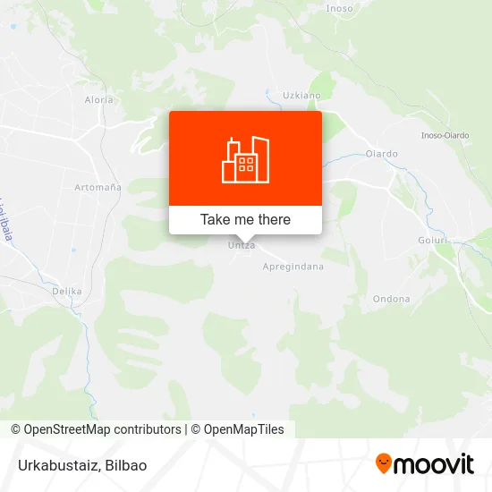 Urkabustaiz map