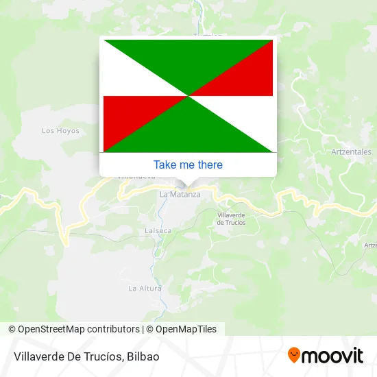 Villaverde De Trucíos map