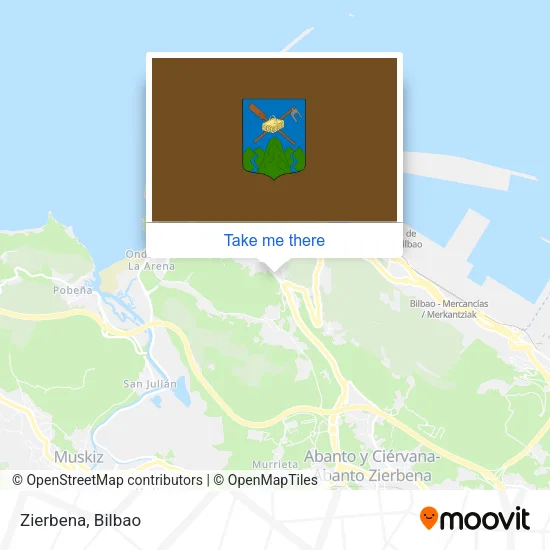Zierbena map
