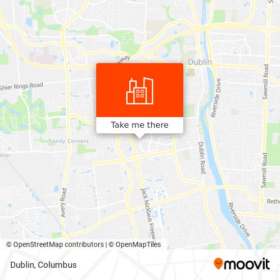 Dublin map