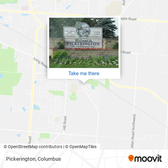 Pickerington map