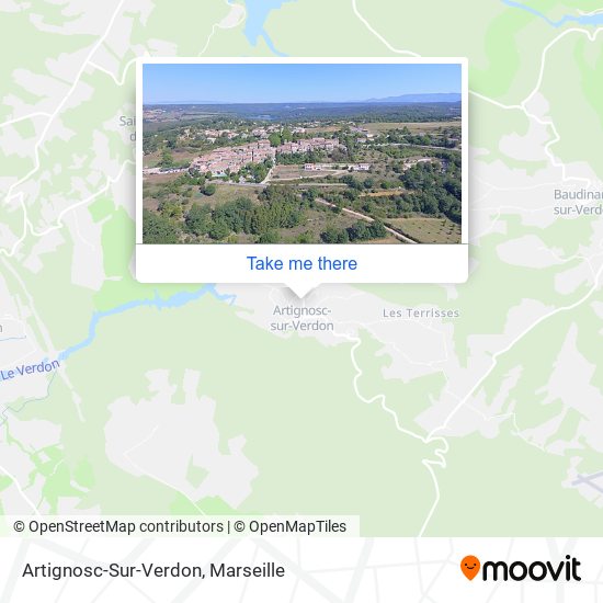 Artignosc-Sur-Verdon map