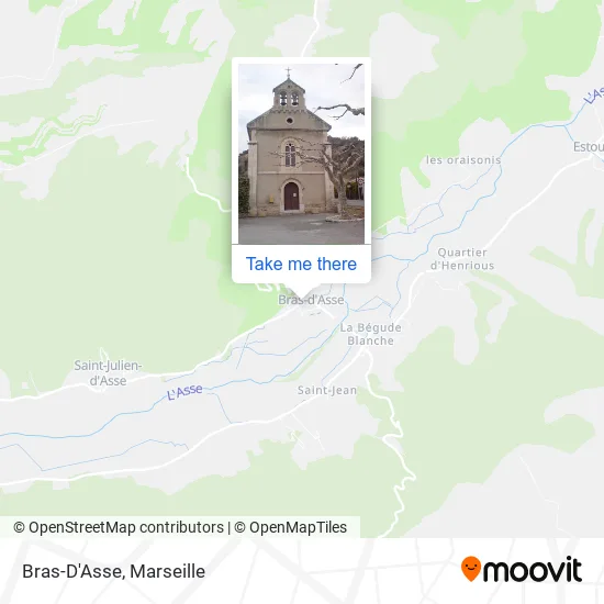 Bras-D'Asse map