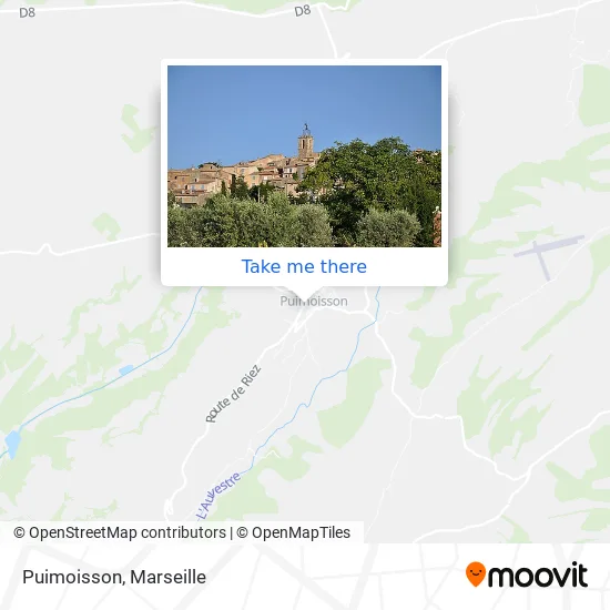 Puimoisson map