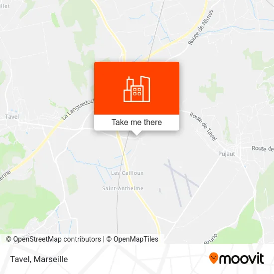 Tavel map