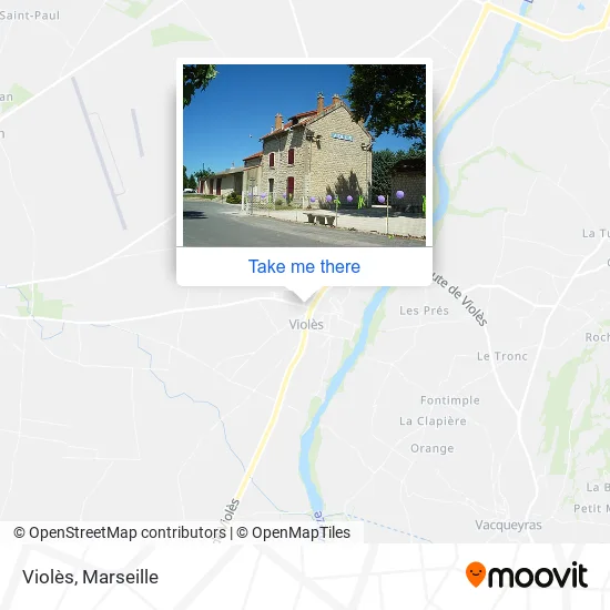 Violès map