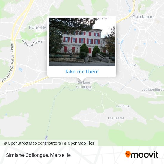 Simiane-Collongue map