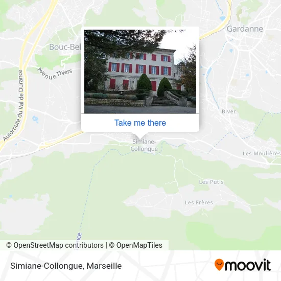 Simiane-Collongue map